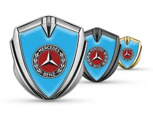 Mercedes Emblem Silikon Abzeichen Pro Stil Edelstahl